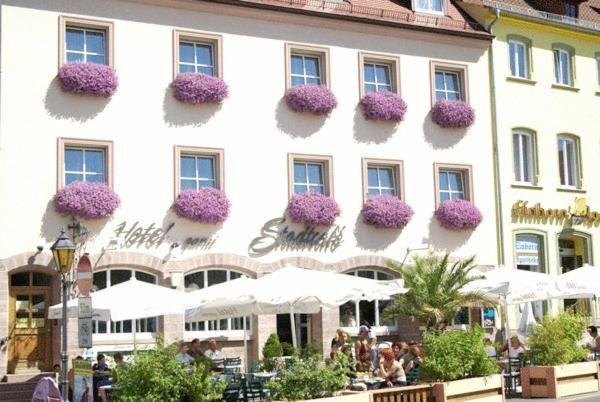 Stadtcafé Hotel garni Hammelburg Buitenkant foto